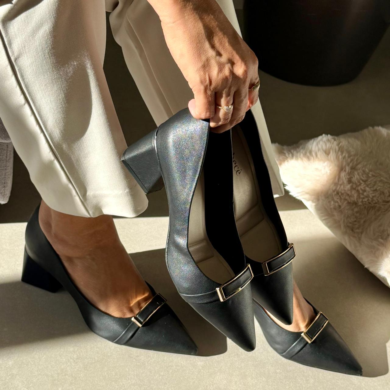 SCARPIN BEBECÊ 3838567 PRETO