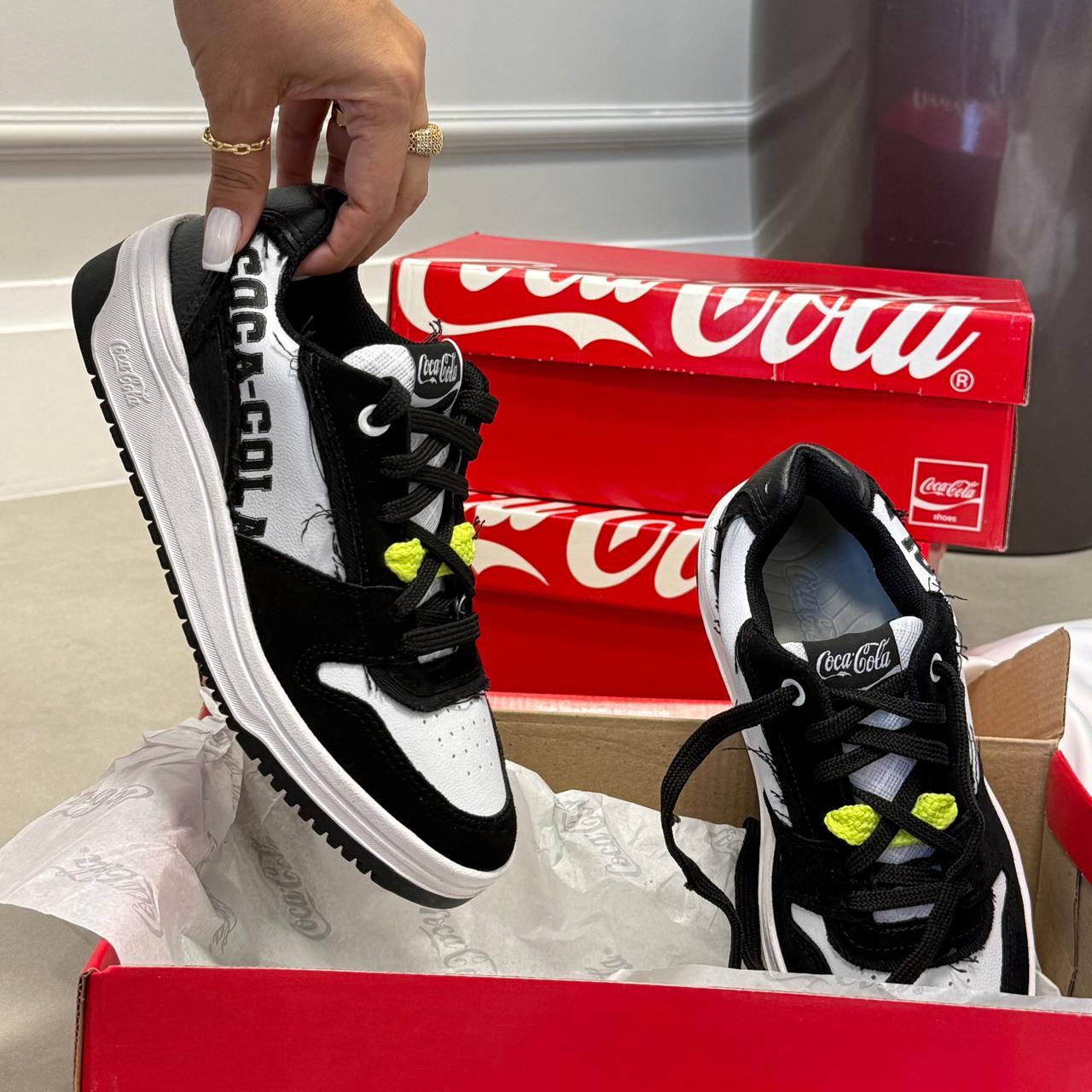 TÊNIS COCA COLA 2429 PRETO