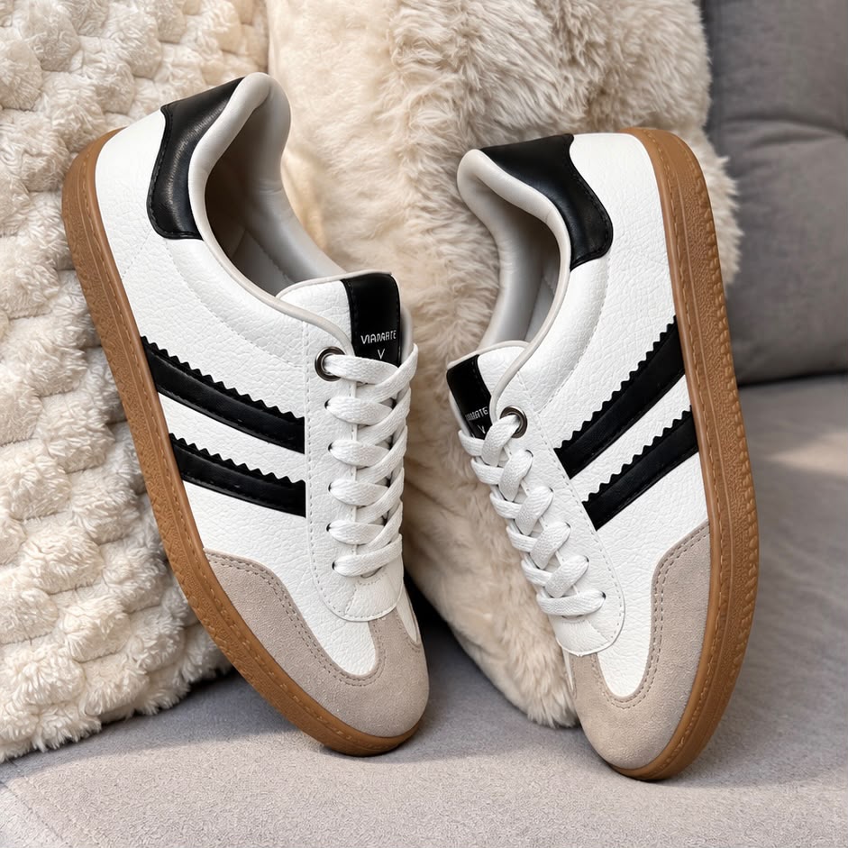 TÊNIS VIA MARTE 01506 BRANCO PRETO